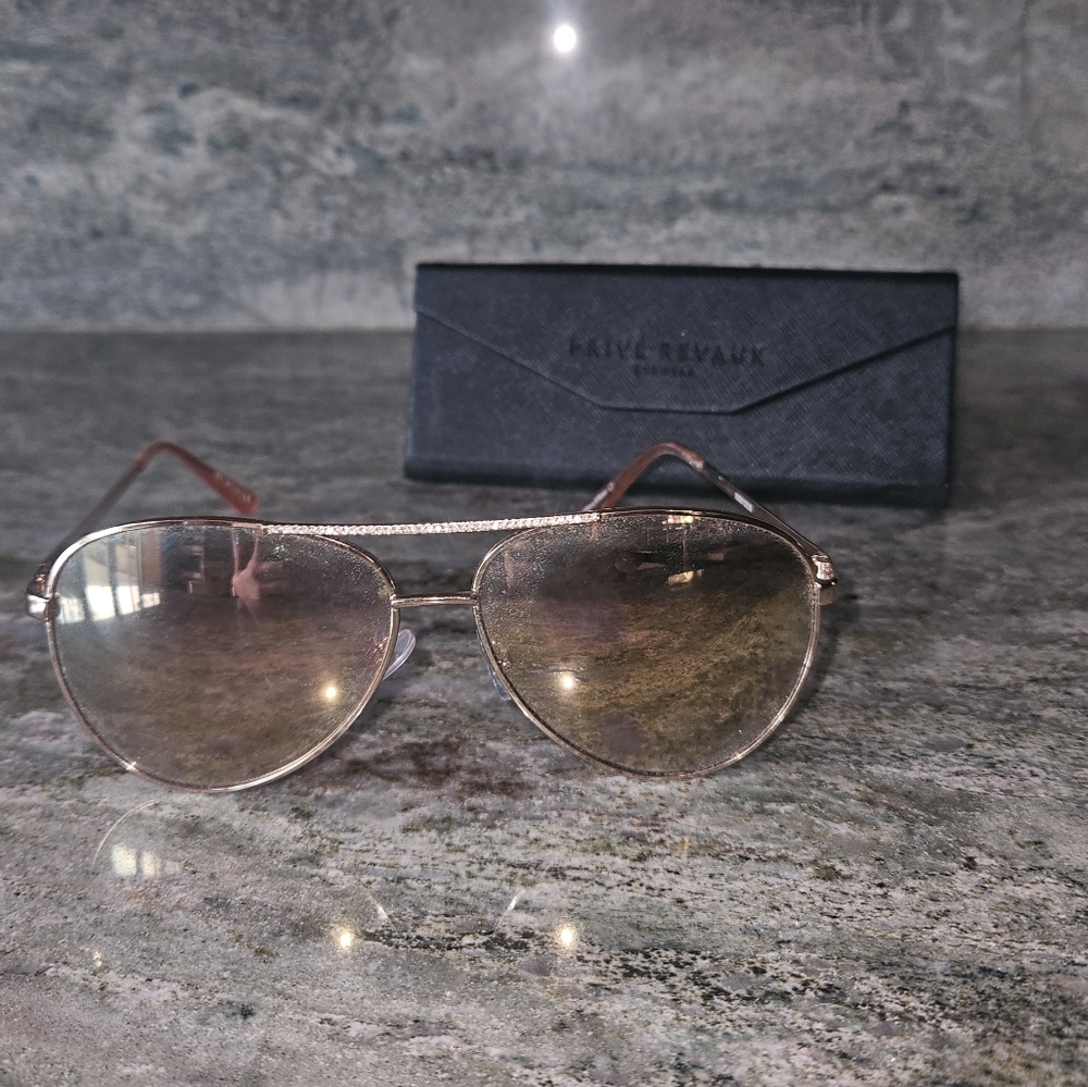 Rose Gold & Sparkly Sunglasses